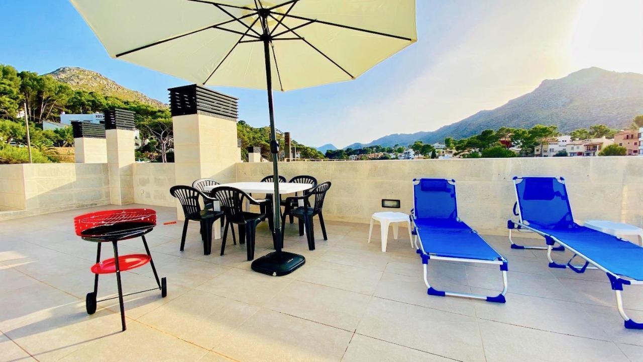 Mirador Blue - Penthouse Apartments With Roof Terrace Cala de Sant Vicenc Exterior foto
